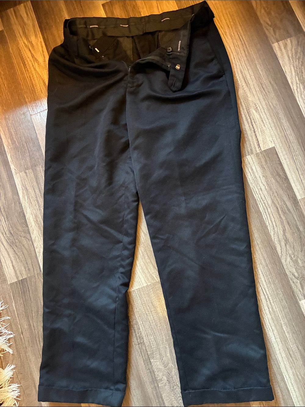 George Black Men's Dress Pants - Straight Leg/ Baggy Fit- Size 30X30